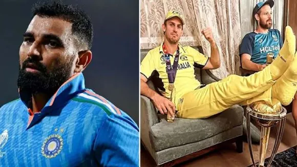 Mohammed Shami On Mitchell Marsh