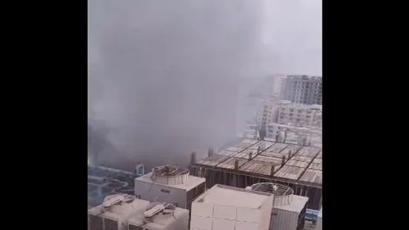 Pakistan fire breaks