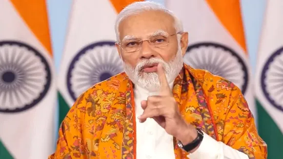 PM Modi in VBSY