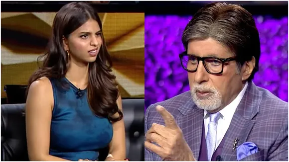 Suhana Khan at KBC 17