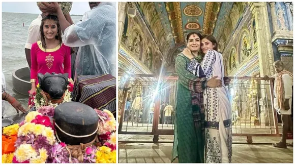 Raveena Tandon Jyotirlinga trip
