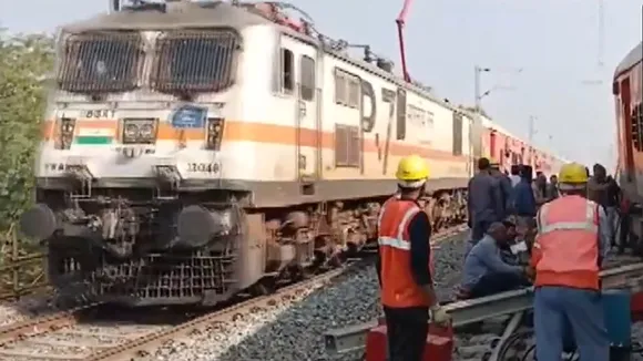 Train derailed