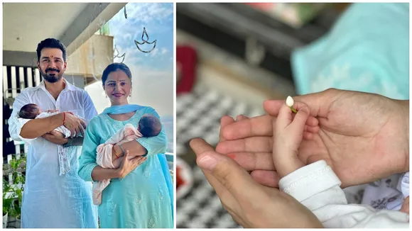 Rubina Dilaik Twin Babies