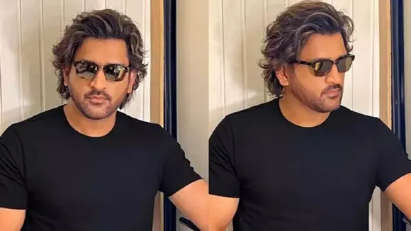 MS Dhoni On His Hairstyle