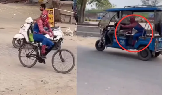 spider man viral video