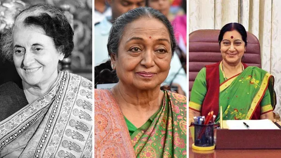 Indira Gandhi Miera Kumar and Sushma Swaraj