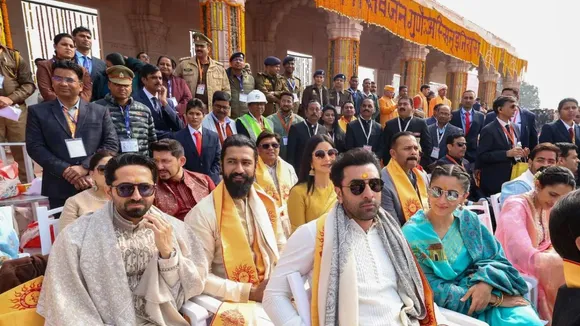 ram mandir celebs