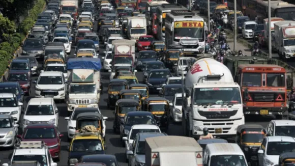 Delhi Traffic Jam