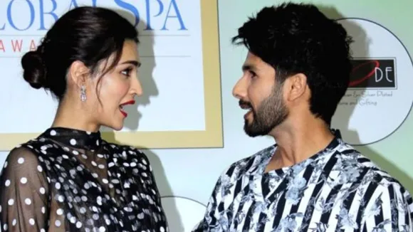 Shahid Kapoor and Kriti Sanon