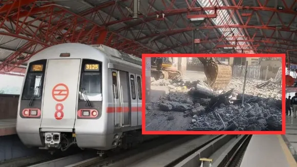 Gokulpuri metro station accident