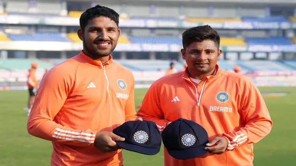 sarfaraz khan and dhruv jurel debut for team india