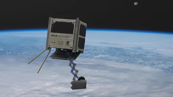 Wooden Satellite