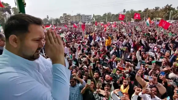 Tejashwi yadav attacked on BJP JDU