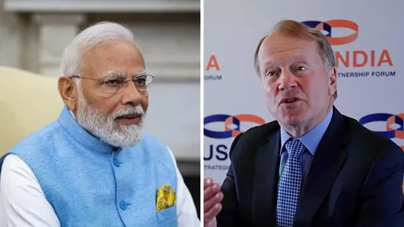 pm modi and USISPF President
