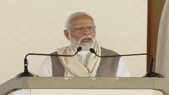 PM Modi in Sabarmati Ashram