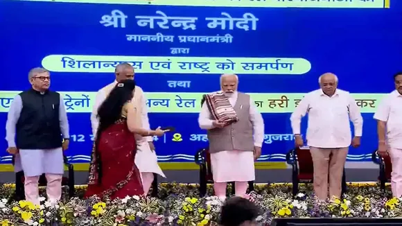 PM Modi in Ahmedabad