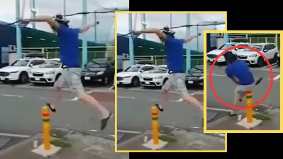 viral stunt video