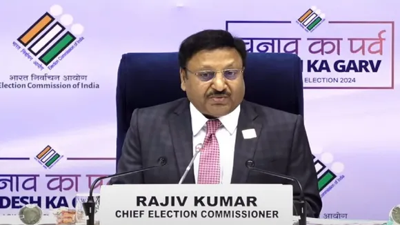 Election Commissioner Rajiv kumar