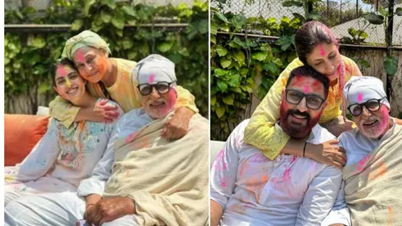 Bachchan Family Holi