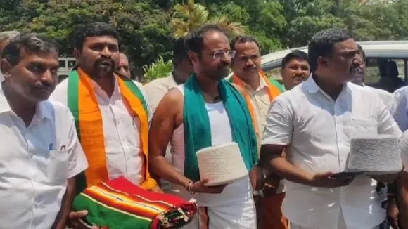 BJP Candidate Muruganandam nomination
