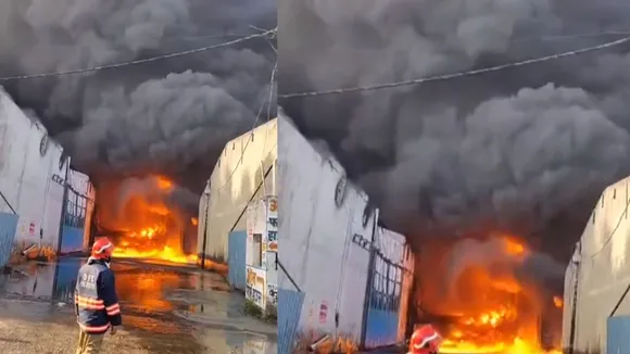 fire broke out in alipur