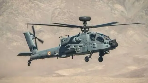 Apache helicopter
