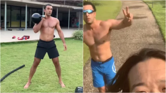 Ranbir Kapoor training