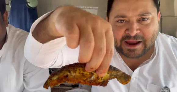 tejashwi yadav fish