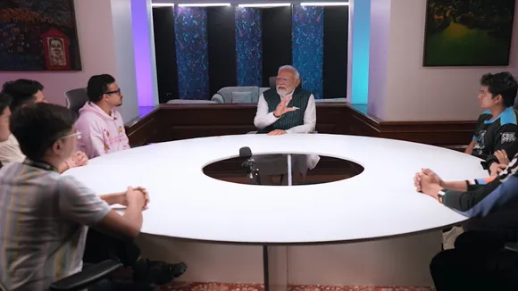 PM Modi with Gamers