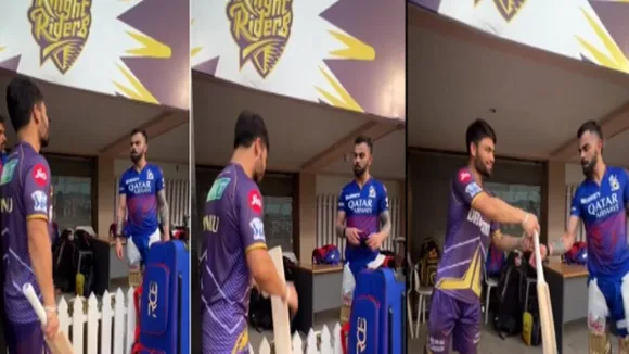 Virat Kohli Rinku Singh Bat