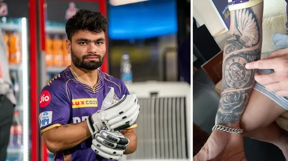 Rinku Singh Tattoo Story