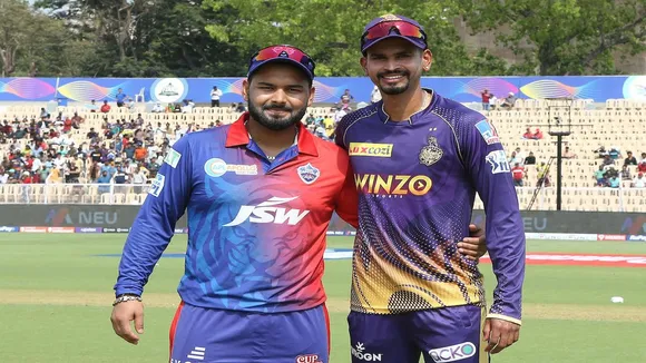 kkr vs dc toss update