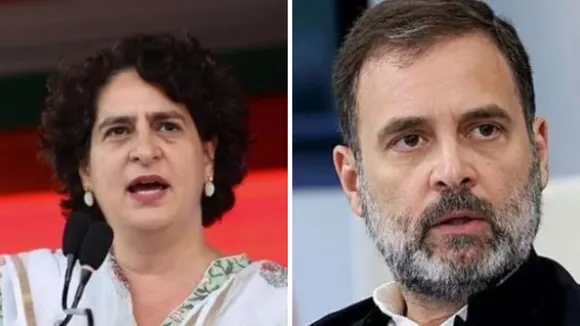 Priyanka Gandhi and Rahul Gandhi