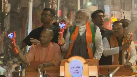 PM Modi Road Show in Kanpur