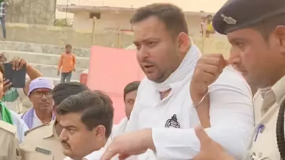 tejashwi video