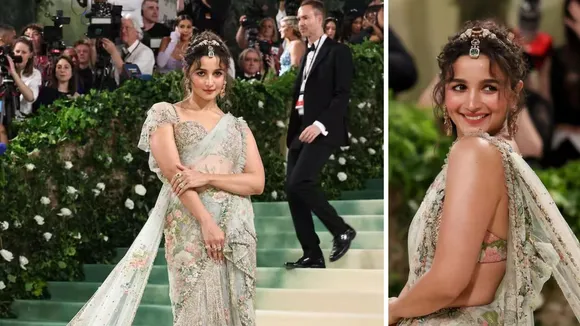 alia bhatt saree looks