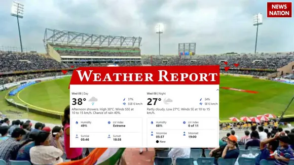 SRH vs LSG Weather Update