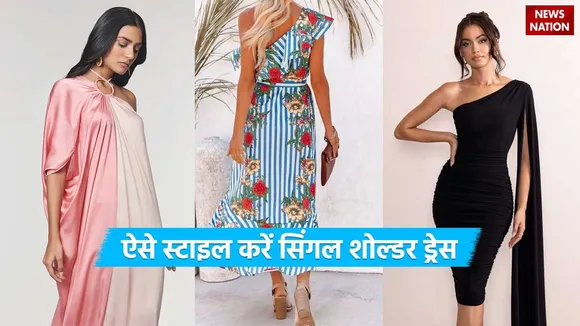 Single Shoulder Dress Designs