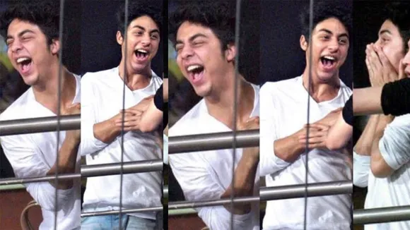Aryan Khan smiling video