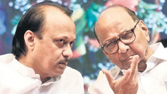 ajit and sharad pawar