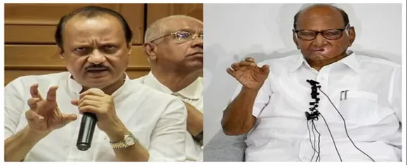 Ajit Pawar And Sharad Pawar