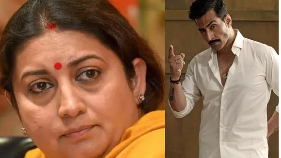 sudhanshu pandey support of Smriti Irani