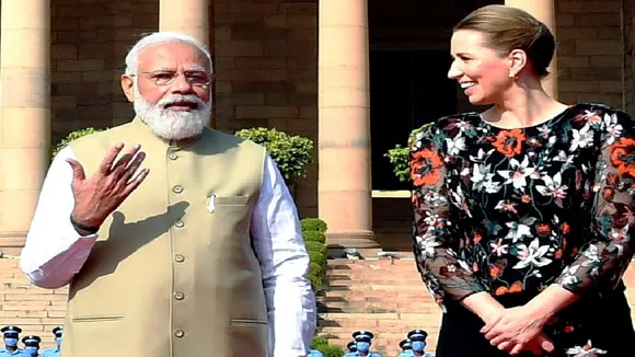 MODI WITH DENISH PM