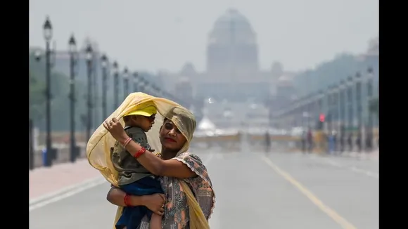 Hot Weather in delhi