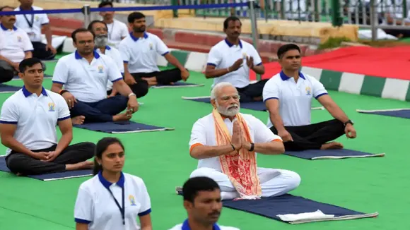 PM Modi Yoga