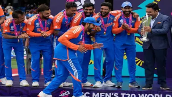 Rohit Sharma World Cup Win Moment