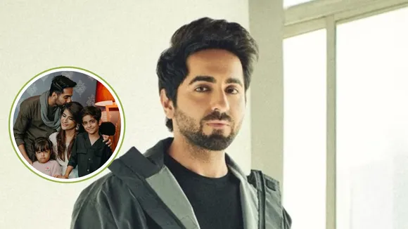 Ayushmann Khurrana with kids