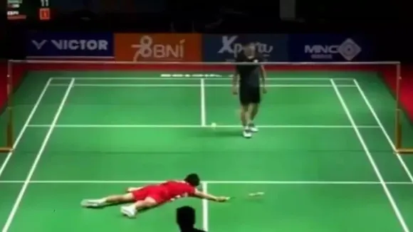 badminton player