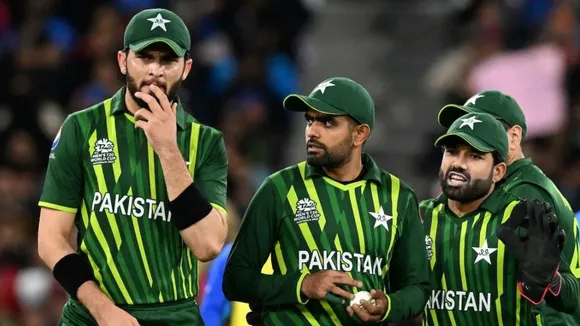 Babar Azam Mohammad Rizwan and Shaheen Afridi