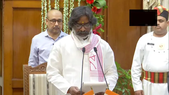 Hemant Soren Oath Ceremony Live